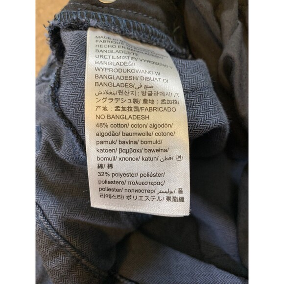 Calvin‎ Klein Chino Pants Mens 32x30 Slim Fit Straight Leg Herringbone - Picture 11 of 11